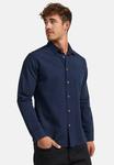 Повседневная рубашка INDICODE JEANS Regular fit Button Up Shirt Caix, темно-синий - фото 3