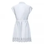 Платье Only Lou Life Emb, белый - фото 2