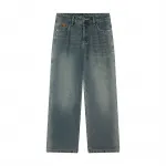 Джинсы мужские Jeep, N321 потертый синий - фото