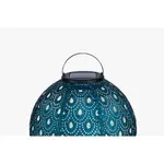 Солнечный светильник LED Sunshine Charm Lampion Solar синий, Tyvek Войлок Фонарь Pauleen, синий - фото 8