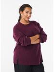 Свитер Zizzi, фиолетовый - фото 2