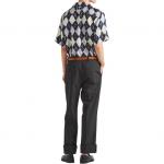 Рубашка мужская темно-синяя Prada, синий - фото 3