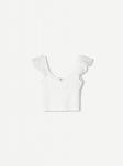 Топ Bershka, White - фото 3