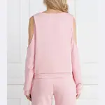 Толстовка свободного кроя Liu Jo, розовый - фото 3