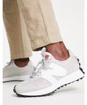 Кроссовки New Balance 327 комбинированные, бежевый - фото 3
