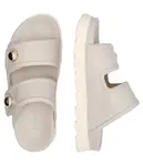 Кожаные тапочки Furla Sfera Furla, бежевый - фото 4