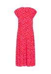 Платье Saint Tropez GISLASZ MAXI, Fandango Small Mono Strokes/Light Red - фото 7