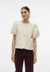 Блуза Vero Moda Blouse, Pumice Stone/Stone - фото
