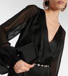 Однобортный комбинезон Max Mara, Nero - фото 4