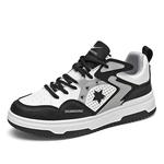 Низкие мужские скейтерские кеды Black Binary - фото 2