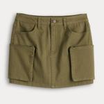 Джинсовая мини-юбка карго Tinseltown для подростков, черный - фото 5