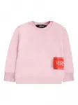 Толстовка с логотипом Versace Kids, розовый - фото
