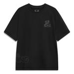 Футболка с рисунком кокосовой пальмы Li-Ning, черный - фото