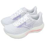 Кроссовки (WMNS) Mizuno Wave Rider 29 'White Icelandic Blue' - фото 3