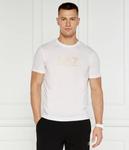 Футболка мужская Ea7 облегающего кроя с большим логотипом, белый - фото 3