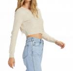 Белая укороченная кардиган-накидка She Dances Billabong - фото 2