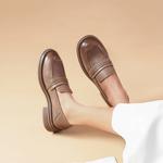 Лоферы женские Malemonkey, хаки - фото 9