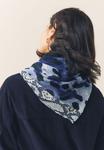 Шарф Next LIGHTWEIGHT, Navy Abstract/Blue - фото 2