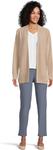 Свитер Eileen Fisher Long Cardigan, Cocoa - фото 5