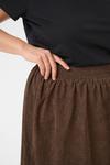 Юбка KAFFE CURVE, коричневый - фото 5