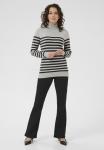 Джемпер Kaffe LIZZA ROLL NECK, Lgm Dgm Half Stripe/Grey - фото 2