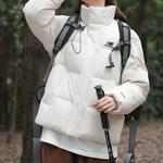 Пуховик мужской кремово-белый New Balance - фото 7