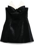 SHUSHU/TONG платье-бюстье мини, черный - фото