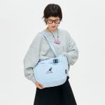 KANGOL Нейлоновая вместительная сумка через плечо унисекс, Mint Green - фото 4