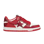 Кроссовки BAPE Sk8 Sta #1 M2 Red, красный - фото