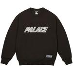 Свитер Palace Appliqué Team Crew, Black - фото