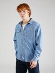 Джинсовая рубашка LEVI'S  Regular fit Button Up Shirt LS Auburn Worker, синий деним - фото 2