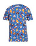 Футболка Moschino, синий - фото
