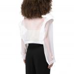 Feng Chen Wang Рубашка SS23 женская белая - фото 5