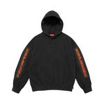 Толстовка Supreme Woven Patches Hooded Sweatshirt, Black - фото