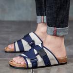 Шлепанцы мужские Golofi, цвет 2011 Black - фото 18