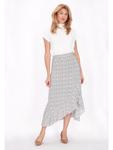 Юбка до колена Usha, цвет white black - фото 2