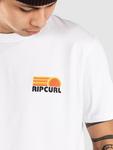 Футболка Rip Curl Surf Revival Stacked T-Shirt, white - фото 5