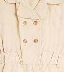 Хлопковый комбинезон цвета ореха Donsje, Biscuit - фото 3