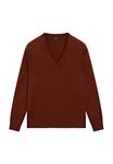 Джемпер Massimo Dutti Jumper, Bordeaux - фото 5