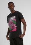 Рубашка Mister Tee Lotus Flower, черный - фото 4