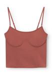 Топ rethinkit studios Top, Pinot Noir/Mottled Dark Red - фото 2