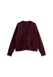 Кардиган New Look BUTTON FRONT PATCH POCKET , Burgundy/Red - фото 4