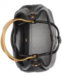 Сумка Lawrence Top Handle Bucket Donna Karan New York, черный - фото 4