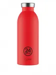 Бутылка clima, 500 мл, 20,5х7,3 см, 24Bottles, красный - фото