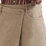 Облегающая миди-юбка Brunello Cucinelli, бежевый - фото 6