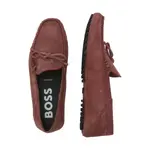 Driver_Mocc_Sdl кожаные мокасины Boss, бургунди - фото 3