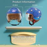 Шлем детский мотоциклетный Vespa Half Koliyn, желтый - фото 5