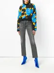 Укороченный свитер джерси MSGM, черный - фото 2