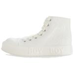 Кеды унисекс высокие Boy London, белый - фото