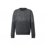 Свитшот с принтом Damier Spread LOUIS VUITTON, серый - фото